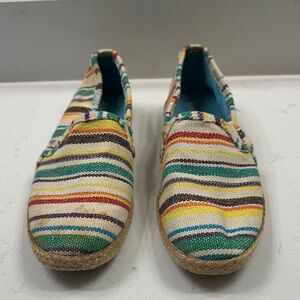Colorful Striped women’s keds